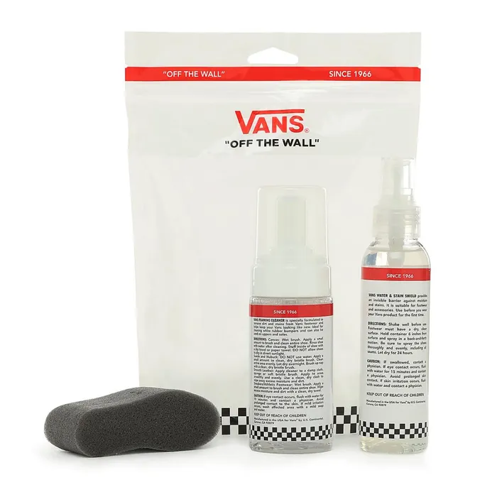 Vans View All Women Shoe Care Canvas Kit White Vans View All Women Shoe Care Canvas Kit White