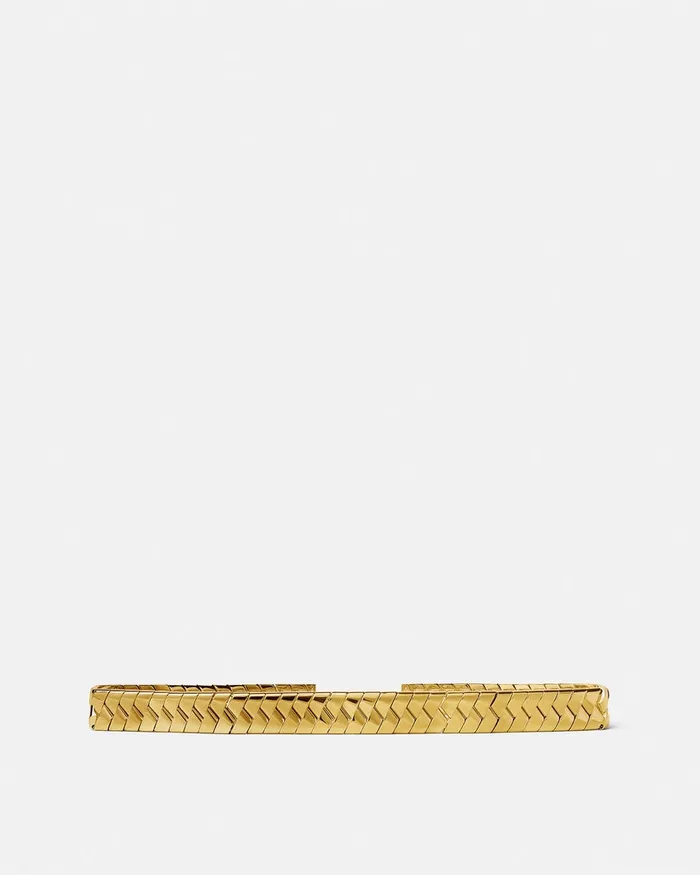 Versace Bind Chain Belt 12034 Gold WomenMen Belts