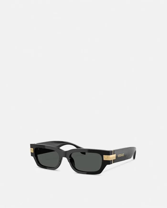 Versace Classic Top Sunglasses Black WomenMen Sunglasses