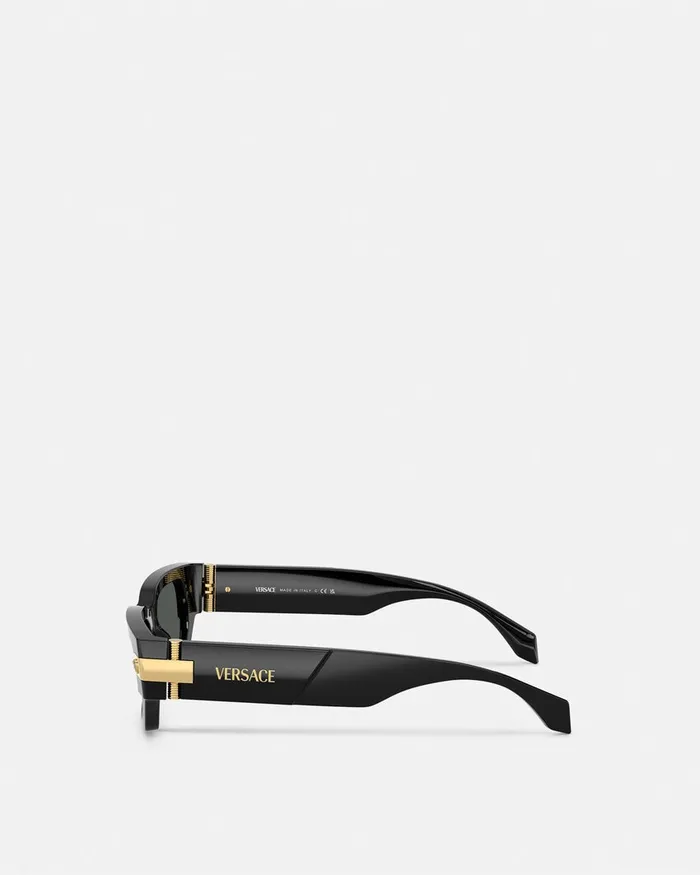 Versace Classic Top Sunglasses Black WomenMen Sunglasses