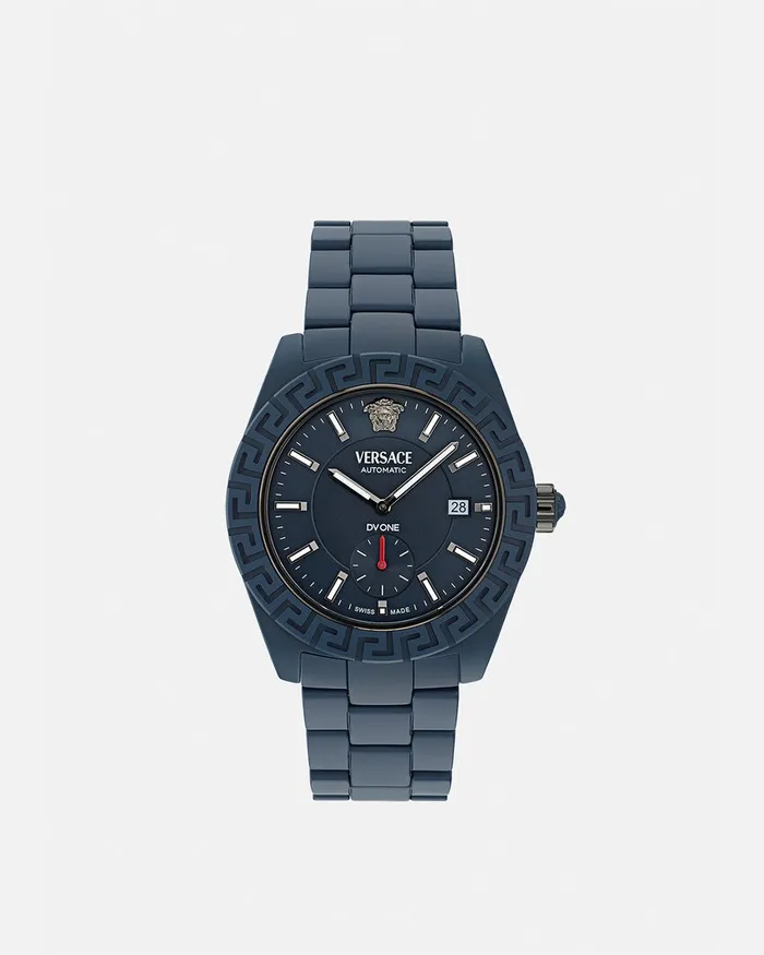 Versace Dv One Automatic Watch Blue Men Watches