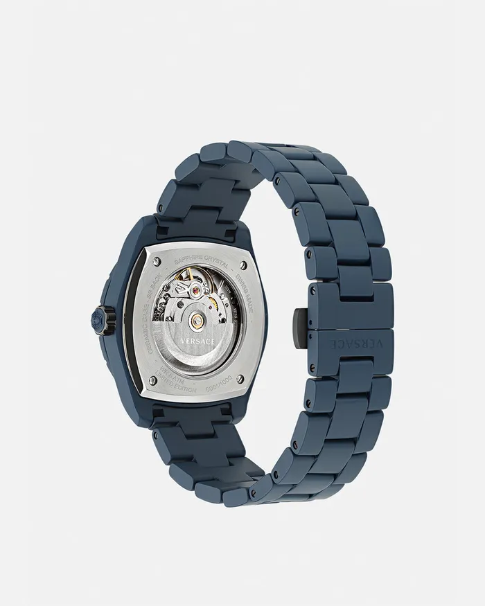 Versace Dv One Automatic Watch Blue Men Watches