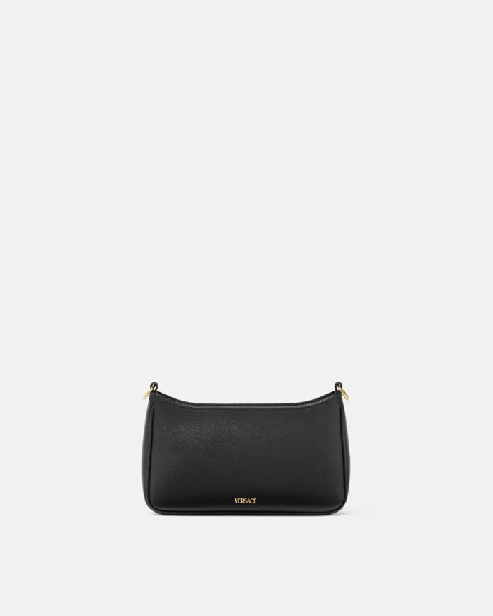 Versace La Medusa Mini Bag Blackgold Women Shoulder and Crossbody