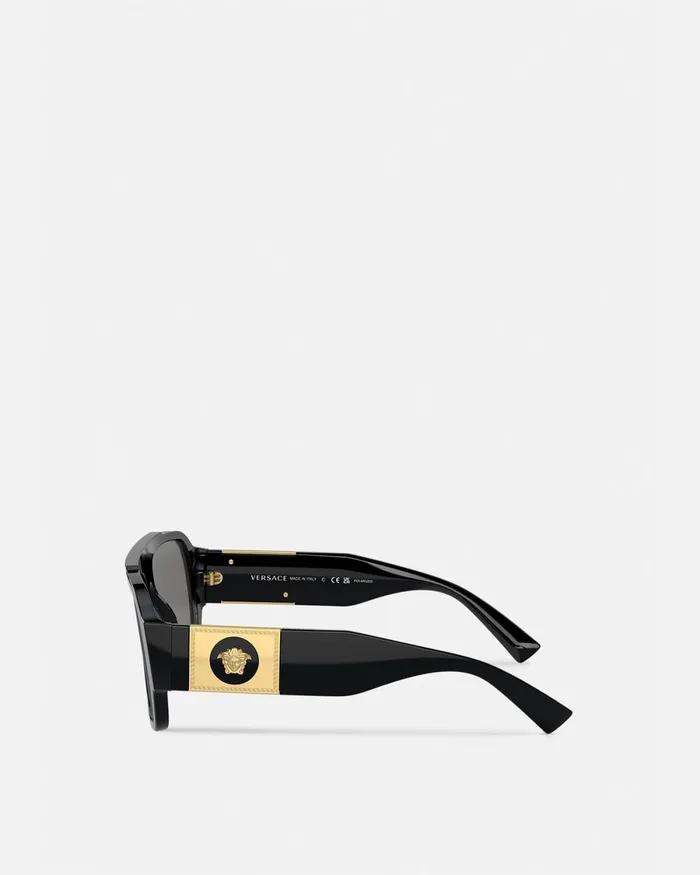 Versace Macy039s Aviator Sunglasses Black Men Sunglasses