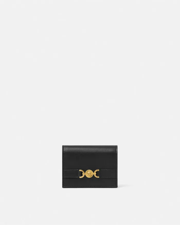 Versace Medusa 03995 Wallet Blackgold Women Wallets