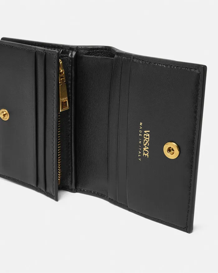 Versace Medusa 03995 Wallet Blackgold Women Wallets