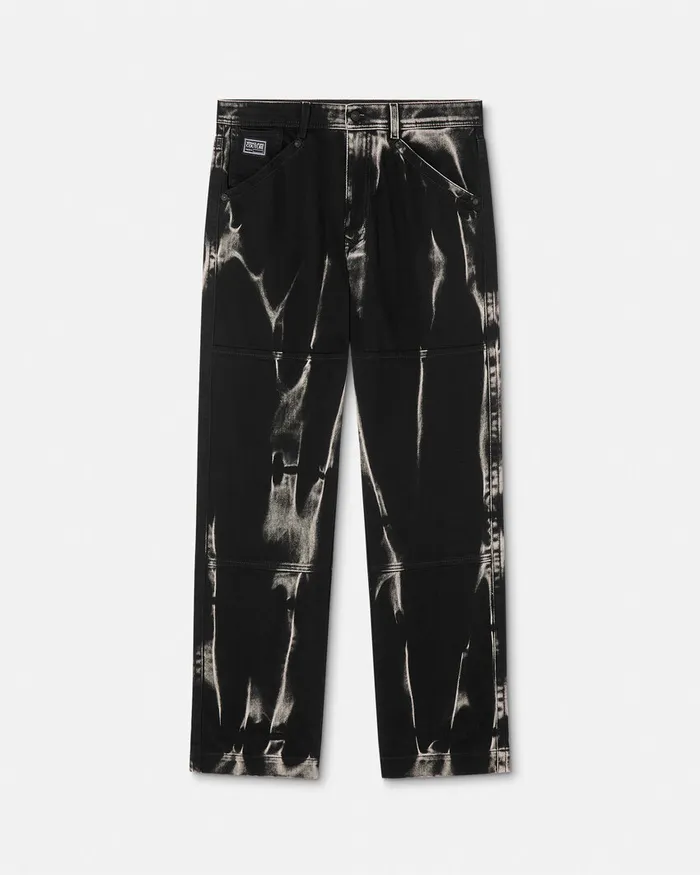 Versace RelaxedFit Jeans Black Men Jeans Couture