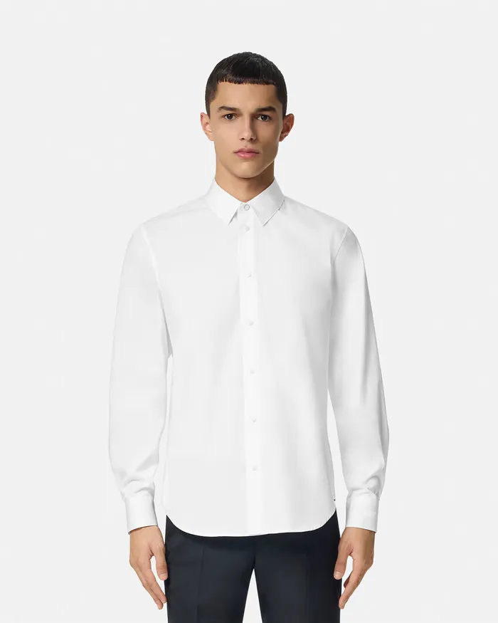 Versace Tailored Shirt White Men Shirts