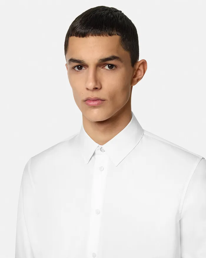 Versace Tailored Shirt White Men Shirts