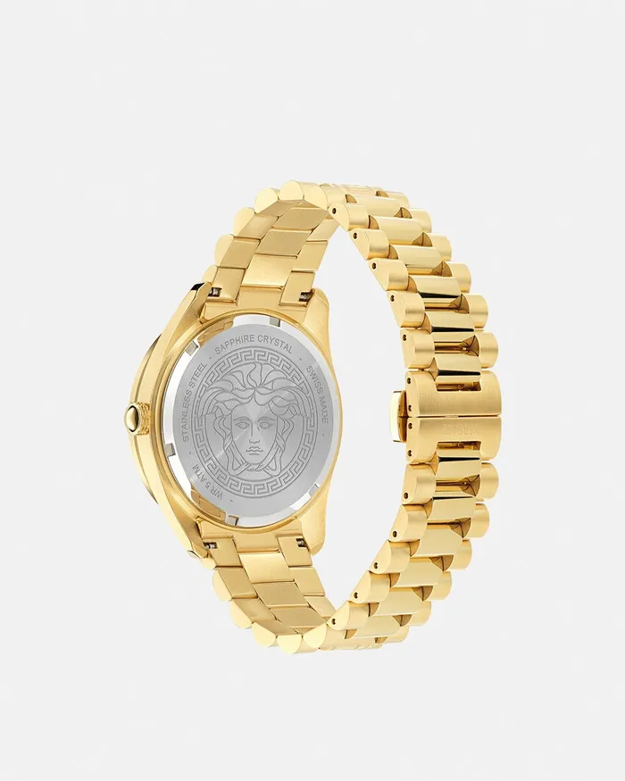 Versace VDome Watch Blackgold Men Watches