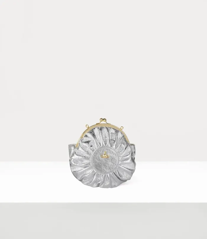 Vivienne Westwood Crossbody Bags Women Rosie Circle Frame Crossbody Bag Silver