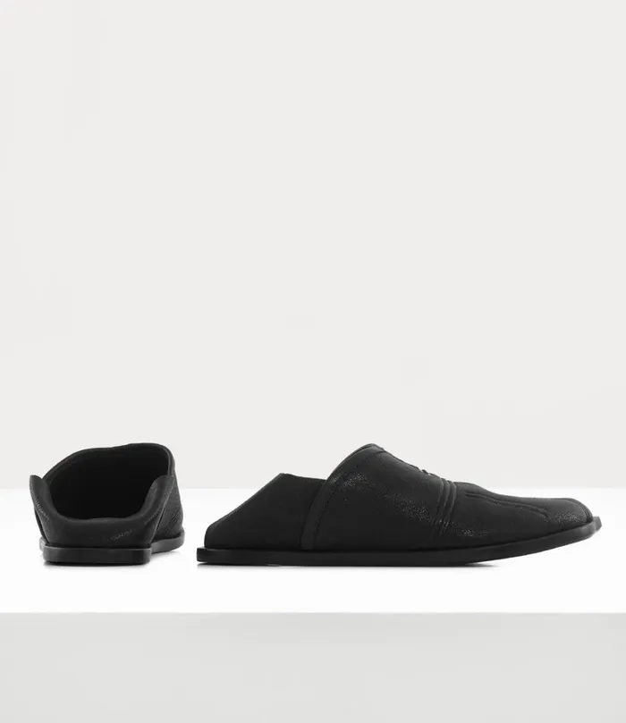 Vivienne Westwood Moccasins Men Tuesday Slipper Black