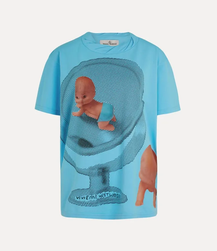 Vivienne Westwood Sweatshirts And TShirts Women Baby Isla TShirt Blue
