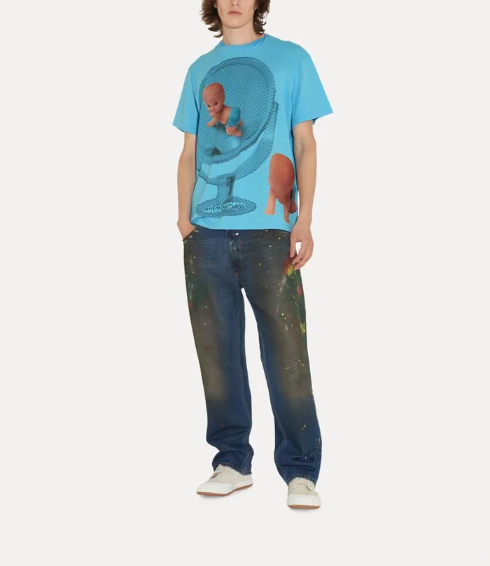 Vivienne Westwood Sweatshirts And TShirts Women Baby Isla TShirt Blue