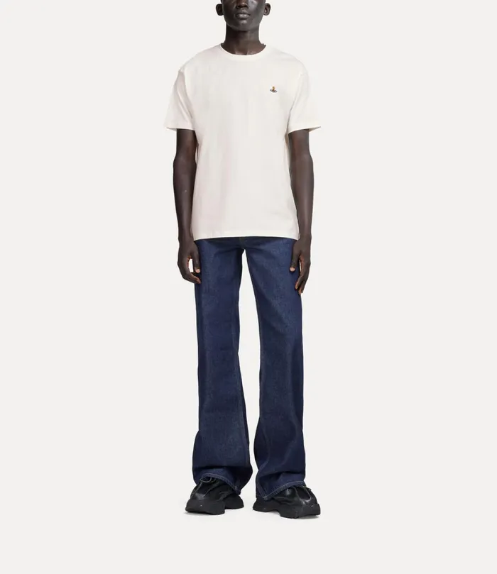 Vivienne Westwood Sweatshirts And TShirts WomenMen Classic TShirt Multicolour Orb White