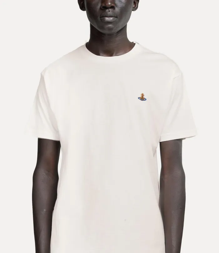 Vivienne Westwood Sweatshirts And TShirts WomenMen Classic TShirt Multicolour Orb White