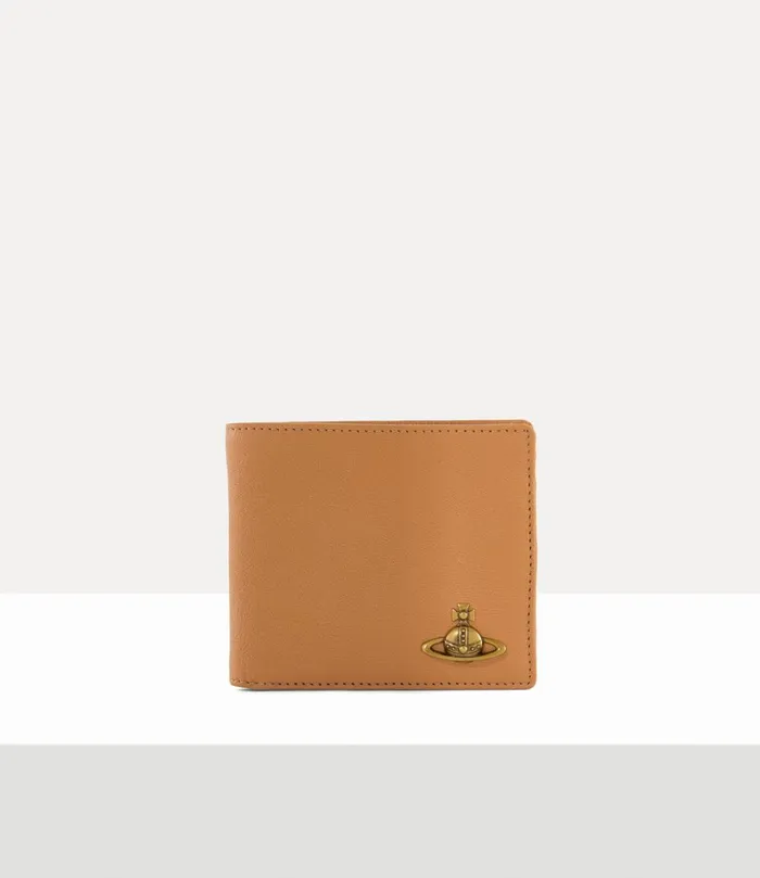 Vivienne Westwood Wallets Men Man Billfold Wallet Camel