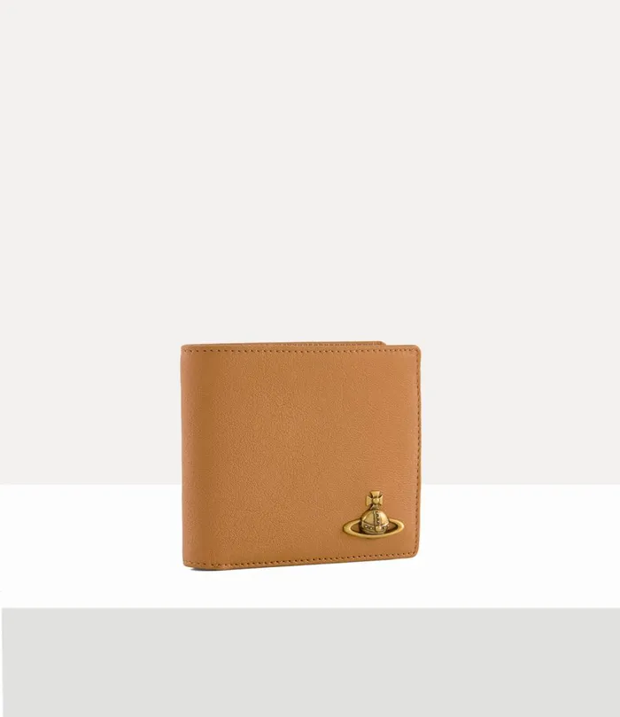 Vivienne Westwood Wallets Men Man Billfold Wallet Camel