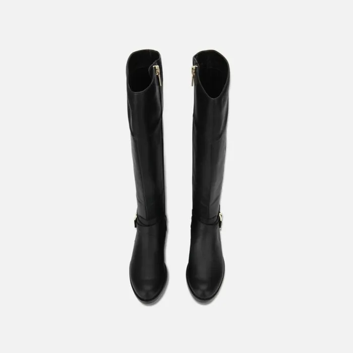 Wind Tall Riding Boot Black Women Kenneth Cole Boots Booties