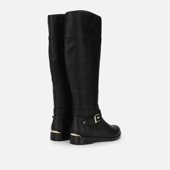 Wind Tall Riding Boot Black Women Kenneth Cole Boots Booties