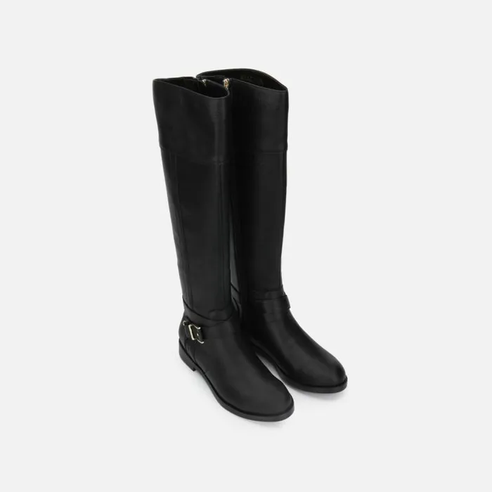 Wind Tall Riding Boot Black Women Kenneth Cole Boots Booties