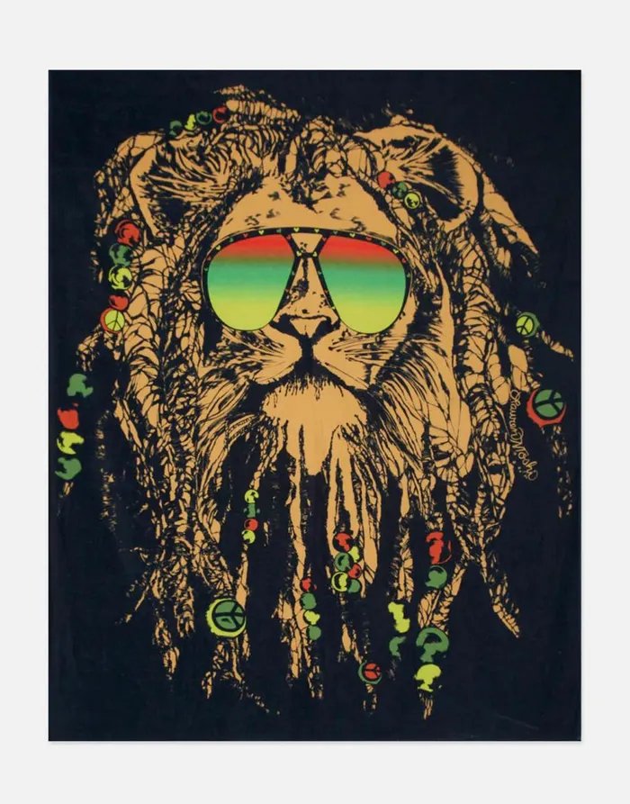 Women039s Brinkley Color Rasta Lion Black Lauren Moshi Lifestyle