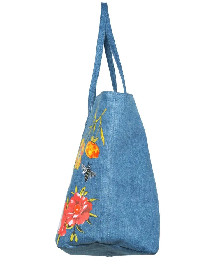 Women039s Jackie Garden Party Hada Mada Denim Lauren Moshi Bags