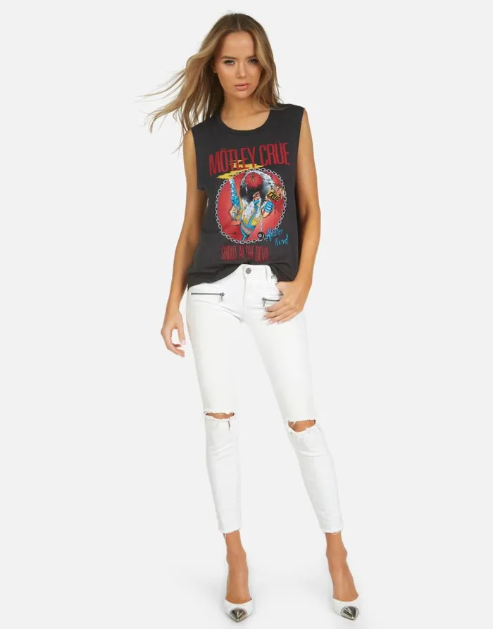 Women039s Kel X Shout At The Devil Onyx Lauren Moshi Tanks