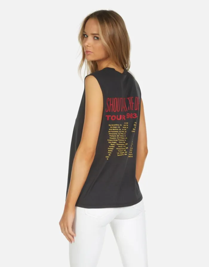 Women039s Kel X Shout At The Devil Onyx Lauren Moshi Tanks