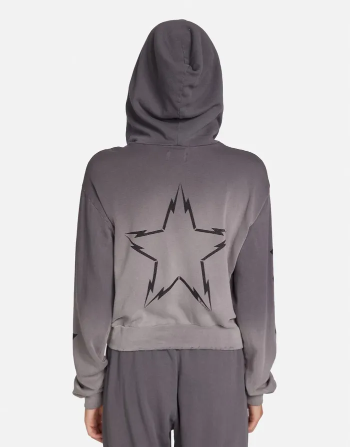 Women039s Lachelle Lightning Star Lt Onyx Ombre Lauren Moshi Long Sleeve