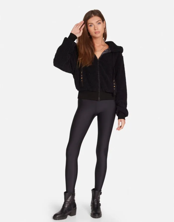 Women039s Lumi Designer Bear Black Lauren Moshi Jackets