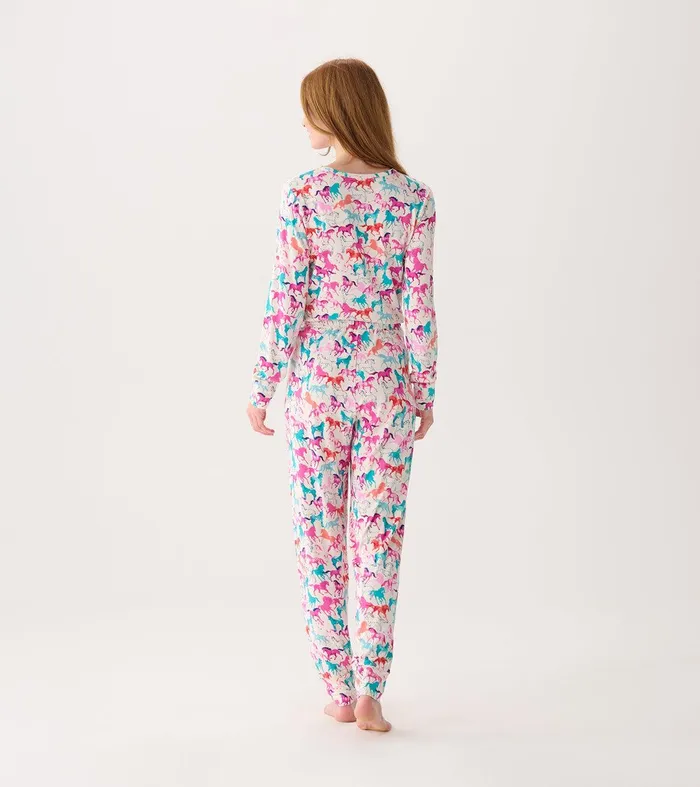 Women039s Photo Horses Bamboo Pajama Set Hatley