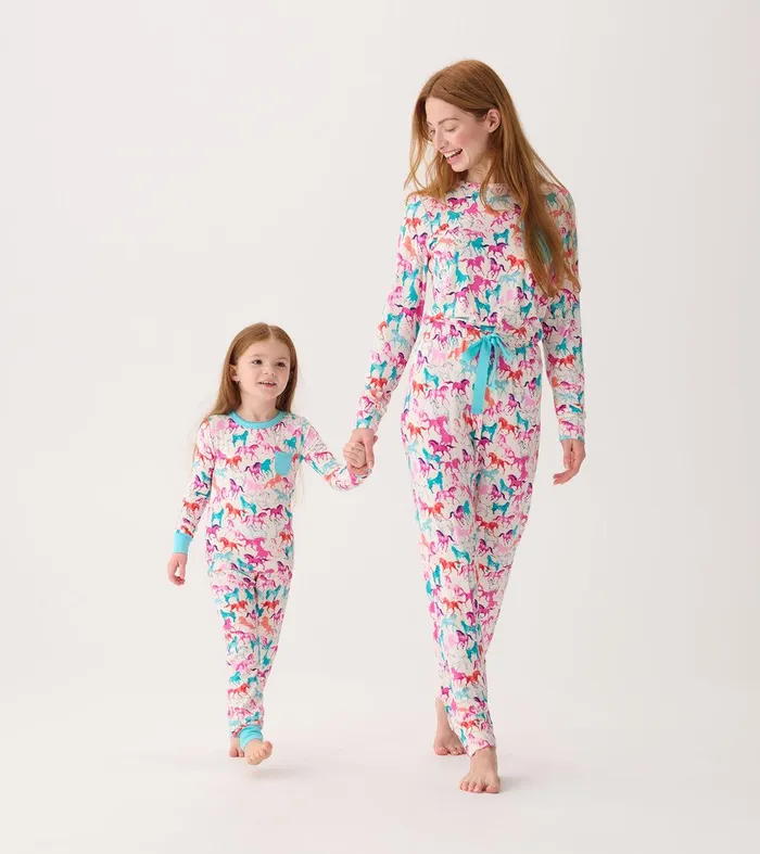 Women039s Photo Horses Bamboo Pajama Set Hatley