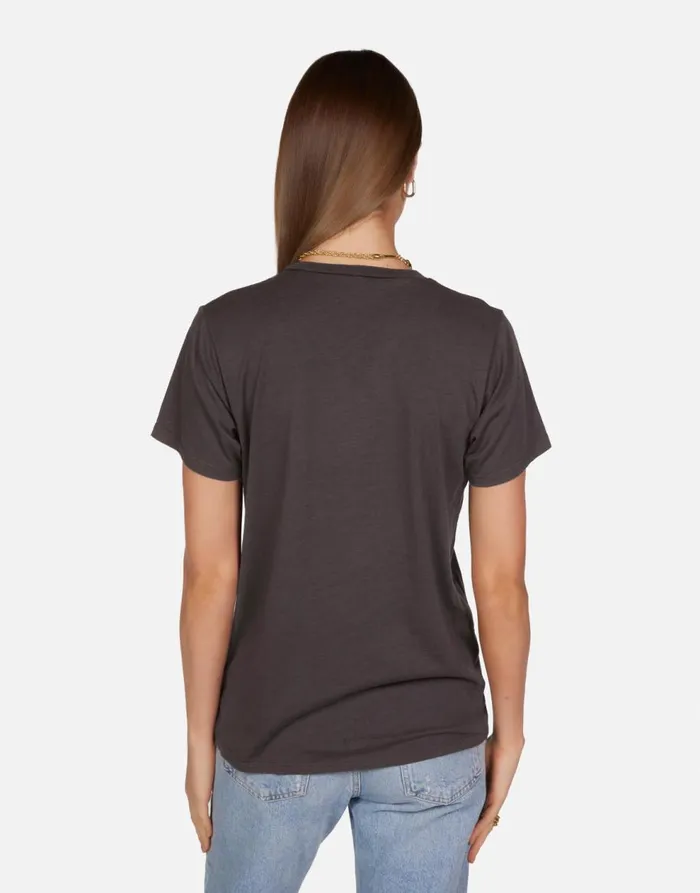 Women039s Wolf Mels Route 66 Vintage Black Lauren Moshi Short Sleeve
