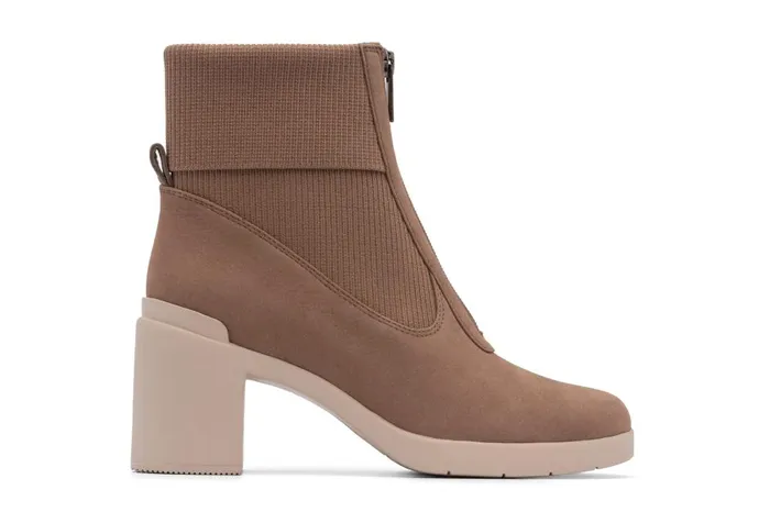 Women ABEO Footwear Boots Metropolis Zip Beige Women ABEO Footwear Boots Metropolis Zip Beige