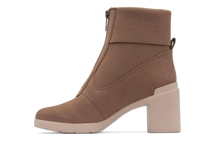 Women ABEO Footwear Boots Metropolis Zip Beige Women ABEO Footwear Boots Metropolis Zip Beige