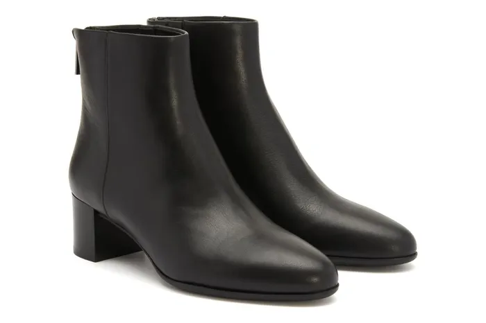 Women ABEO Footwear Boots Plaza Back Zip Black Women ABEO Footwear Boots Plaza Back Zip Black
