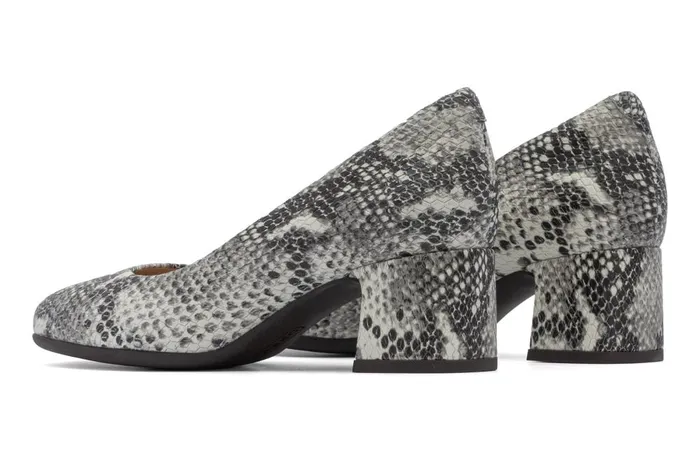 Women ABEO Footwear Dress Avenue Pump White Snake Women ABEO Footwear Dress Avenue Pump White Snake