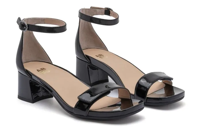 Women ABEO Footwear Dress Avenue Strap Black Patent Women ABEO Footwear Dress Avenue Strap Black Patent