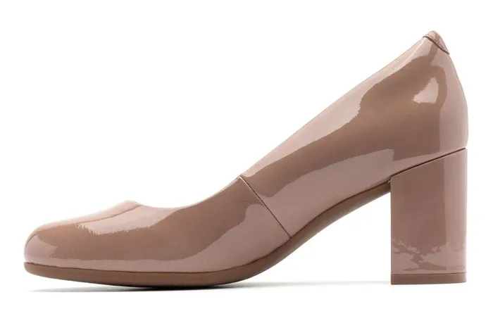 Women ABEO Footwear Dress Tempo Pump Tan Patent Women ABEO Footwear Dress Tempo Pump Tan Patent