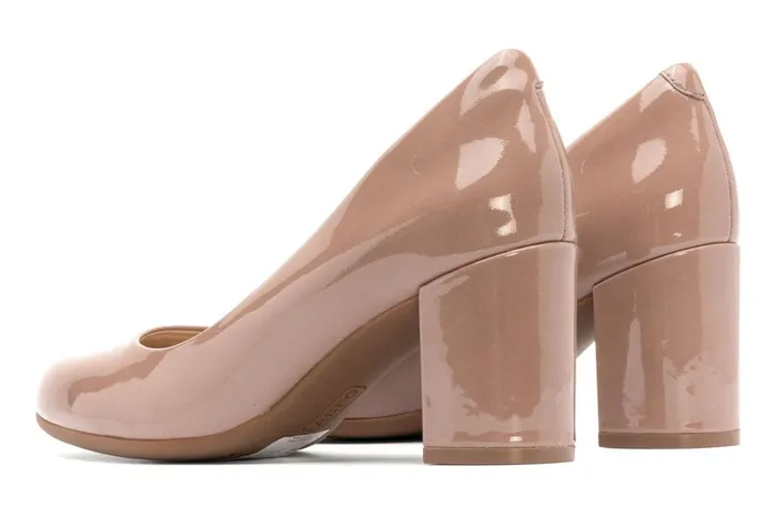 Women ABEO Footwear Dress Tempo Pump Tan Patent Women ABEO Footwear Dress Tempo Pump Tan Patent