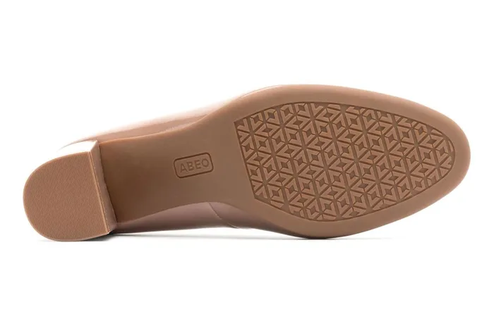 Women ABEO Footwear Dress Tempo Pump Tan Patent Women ABEO Footwear Dress Tempo Pump Tan Patent