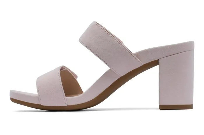 Women ABEO Footwear Dress Tempo Slide Pink Suede Women ABEO Footwear Dress Tempo Slide Pink Suede