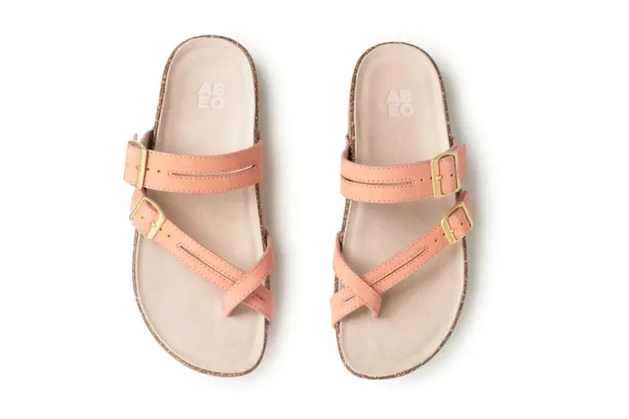 Women ABEO Footwear Sandals Lanai Thong Sandal Coral Canyon Sunset
