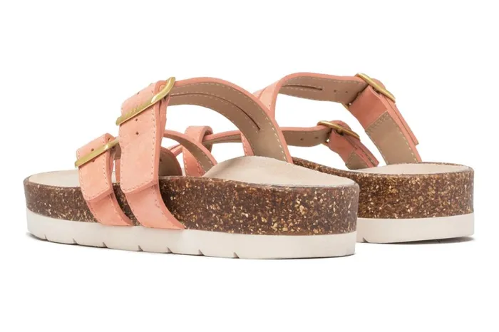 Women ABEO Footwear Sandals Lanai Thong Sandal Coral Canyon Sunset