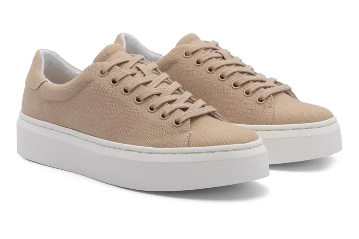 Women ABEO Footwear Sneakers Jumpstreet Sneaker Sand Canvas Women ABEO Footwear Sneakers Jumpstreet Sneaker Sand Canvas
