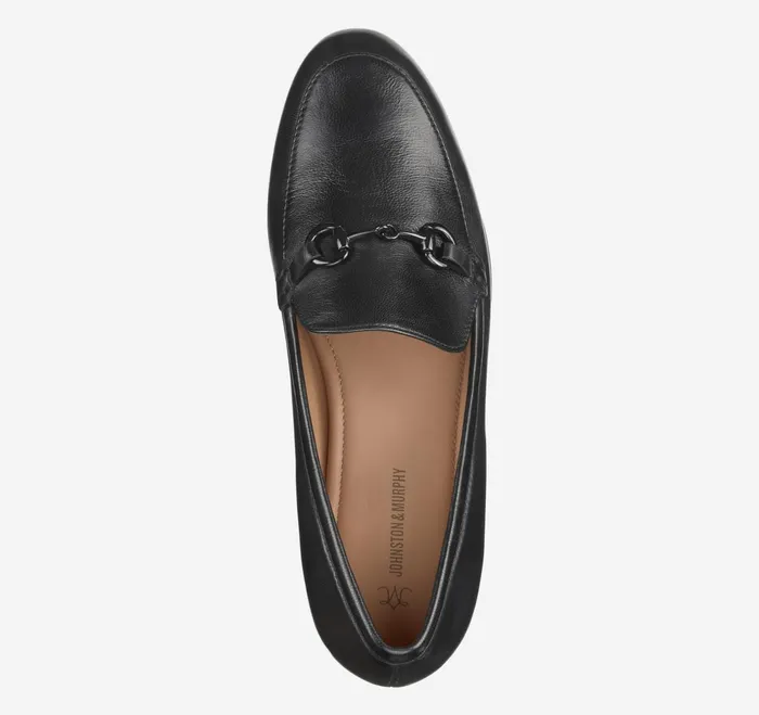 Women Ali Bit Loafer Black Glove Leather JohnstonandMurphy Mules and Loafers Women Ali Bit Loafer Black Glove Leather JohnstonandMurphy Mules and Loafers