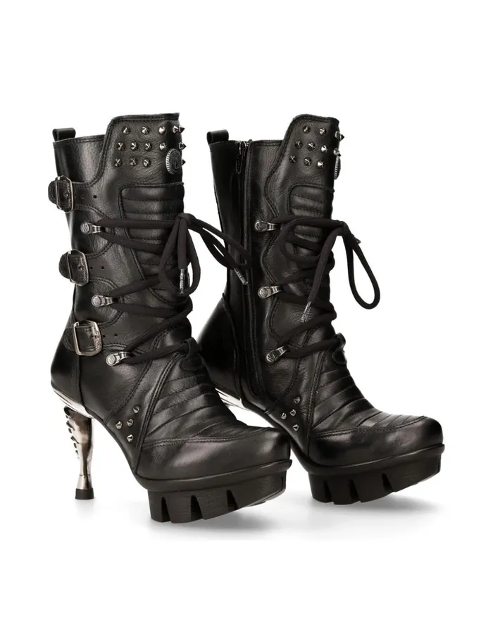 Women Ankle Boot Neopunk MNeopunk004S2 New Rock High Heels