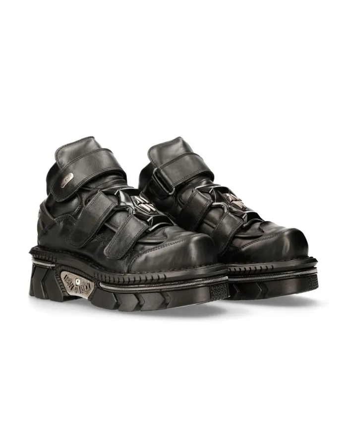Women Ankle Boot Techno M285S53 New Rock Platform