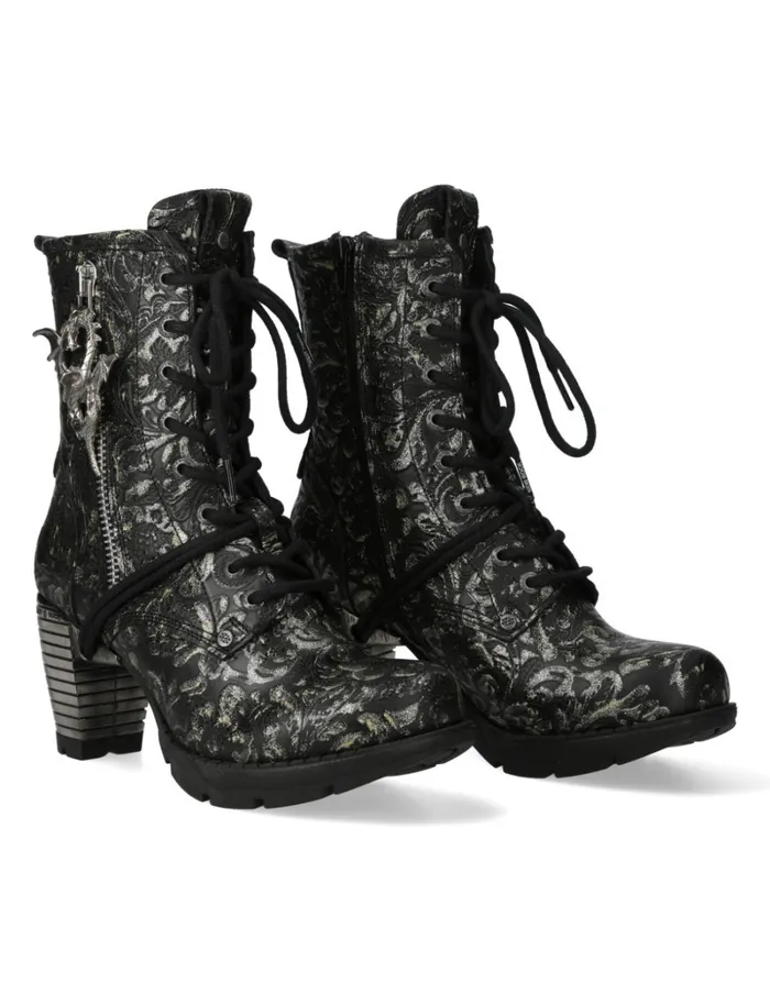 Women Ankle Boot Trail MTr137C2 New Rock Military
